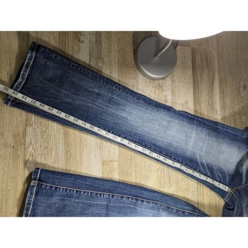Slim Fit High Rise stretchy Tailored Boot Jeans BKE Billie W/26 Dark blue Wash - Picture 9 of 10